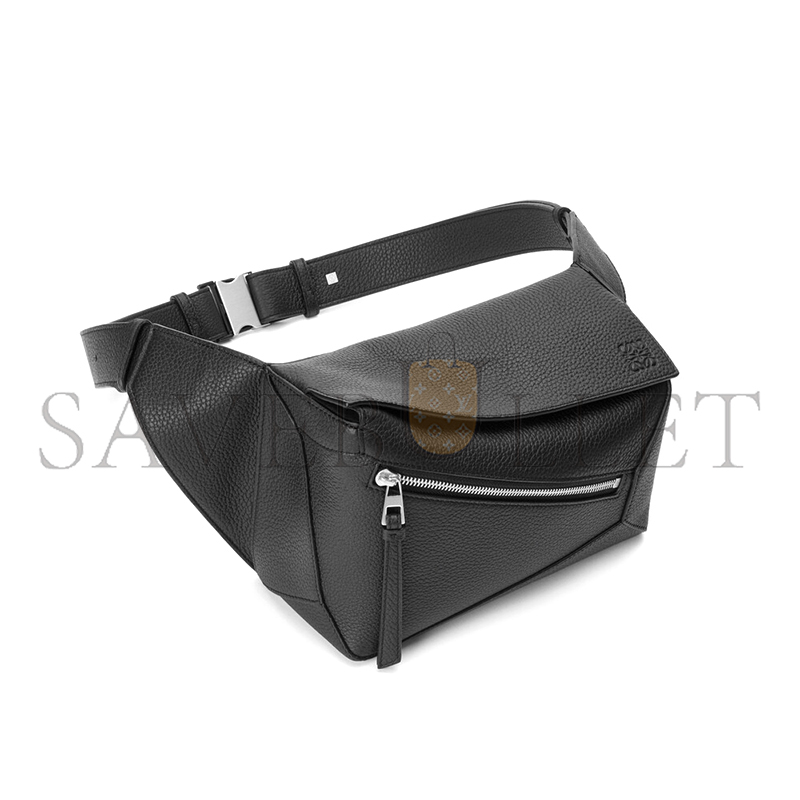 LOEWE SMALL PUZZLE BUMBAG IN GRAINED CALFSKIN B510SEBX08 (24*16*10.5cm)